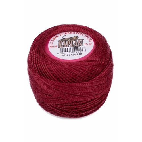 Kaplan Etamin Ve Kanaviçe İpi 8 No Kod/Renk: 818 - Royaleks