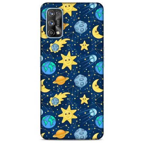 Spacex (6) Tema Silikon Kılıf Oppo Realme 7 Pro Kılıf