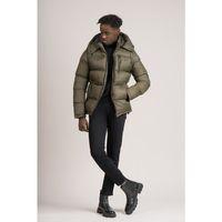 Slimfit Dik Yaka Çıkartılabilir Kapşonlu Astarlı Şişme Mont