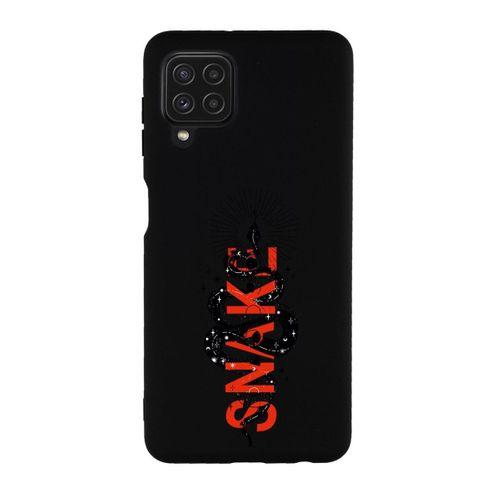 Samsung Galaxy A22 Uyumlu Snake Desenli Premium Silikonlu Lansman Telefon Kılıfı