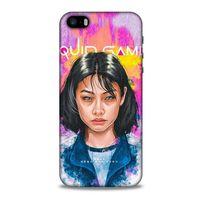 Apple iPhone SE Uyumlu Kılıf Squid Game (47) Crystal Flex Kılıf Dae-Hyun