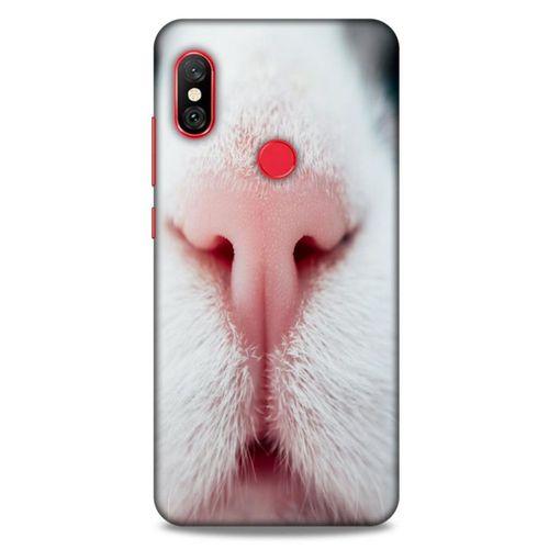 Lopard Xiaomi Mi A2 Lite Uyumlu Kılıf Kediler (20) Koruyucu Kılıf Şirin Burun