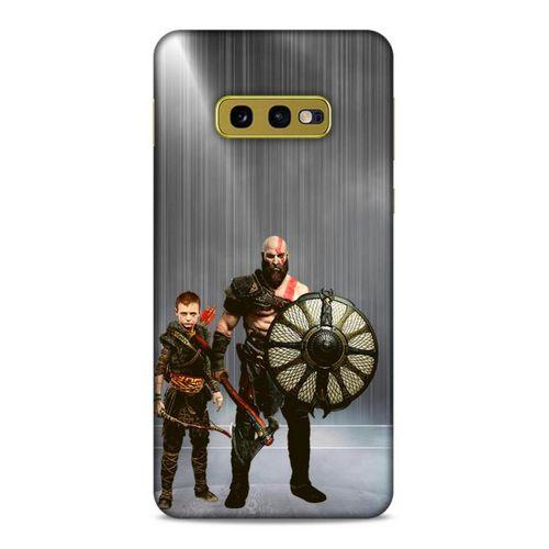 Lopard Samsung Galaxy S10e Uyumlu Kılıf GameX (29) Arka Koruma Kılıfı God War