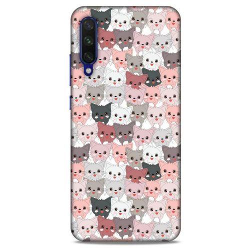 Lopard Xiaomi Mi A3 Uyumlu Kılıf Kediler (31) TPU Kılıf Minikler