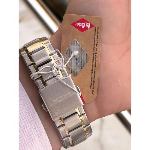 Lee Cooper Premium Nişan Ve Damatlara Özel 2 Yıl Garantili 5 Atm Erkek Kol Saati+Bileklik E08249.230
