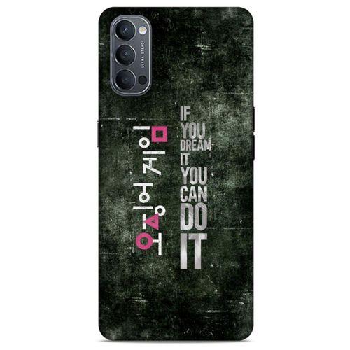 Oppo Reno 4 Uyumlu Kılıf Squid Game (35) Fit Design Kılıf Shou