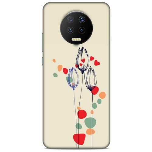 Lopard İnfinix Note 7 Uyumlu Kılıf Botanix (98) Bumper Kılıf