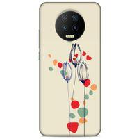 Lopard İnfinix Note 7 Uyumlu Kılıf Botanix (98) Bumper Kılıf