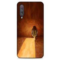 Xiaomi Mi 9 Kılıf Depresyon (47) Crystal Flex Kılıf Siyah Kırmızı