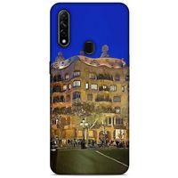 Oppo A31 Kılıf Dünya Mimarisi (28) Arka Kapak Casa Mila İspanya