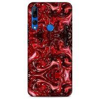 Mermer Desenli (45) Tema Liquid Air Kılıf Şarap Huawei Y9 Prime 2019 Kılıf