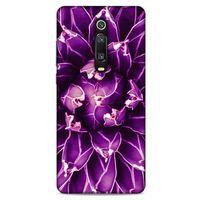 Lopard Xiaomi Mi 9T Uyumlu Kılıf Bahar (12) Koruyucu Silikon Mor