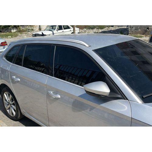 Skoda Scala 2019 Sonrası Tavan Çıtası Gümüş Gri