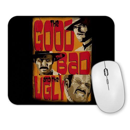 O Bom O Mau Eo Feio Tres Homens Em Conflito Mouse Pad