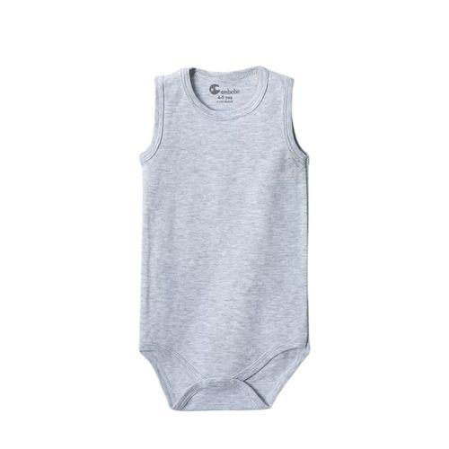 Gri Askılı Body Zıbın 2-7 YAŞ Çocuklar İçin (3 ADET) Alttan Çıtçıtlı Özel Gereksinimli