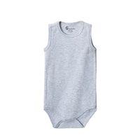 Gri Askılı Body Zıbın 7-12 YAŞ Çocuklar İçin (1 ADET) Alttan Çıtçıtlı Özel Gereksinimli