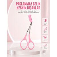 Taraklı Kaş Düzeltme Makası – Hassas Şekillendirme Ve Kolay Kullanım