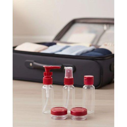 Taşınabilir 5 Parça Seyahat Kozmetik Dolum Seti 30 Ml