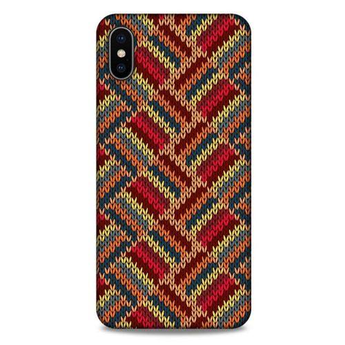 Kazak (35) Desenli Silikon Kapak Apple iPhone XS Max Kılıf