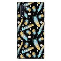Samsung Galaxy Note 10 Kılıf Desenli Özel Seri Tüyler (26) Tpu Silikon Kılıf