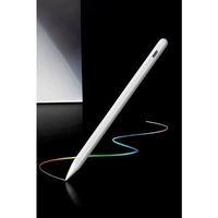 Dokunmatik Kalem Beyaz Şarjlı Yedek Uçlu Android Ve İos Uyumlu