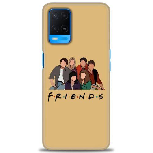Oppo A54 Kılıf HD Baskılı Kılıf - Friends + Tam Ekran Koruyucu