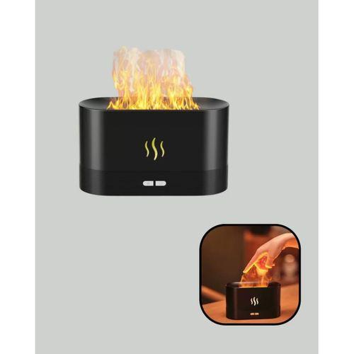 Kumandalı Alev Görünümlü Led Hava Nemlendirici Buhar Makinesi