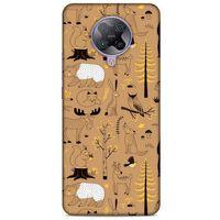 Animax Yaban Hayatı Xiaomi Poco F2 Pro Kılıf Desenli Silikon