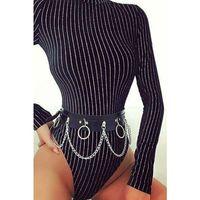 Zincirli Bel Üzeri Şık Harness Brf639