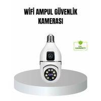 Wifi Ampul Güvenlik Kamerası 1080p Full Hd Gece Görüşlü Ve Hareket Algılamalı