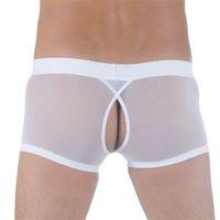 Br291122 Transparan Arkası Açık Mini Boxer