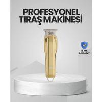 Usb Şarjlı Saç Sakal Kesme Makinesi Hassas Detay Kesim İçin