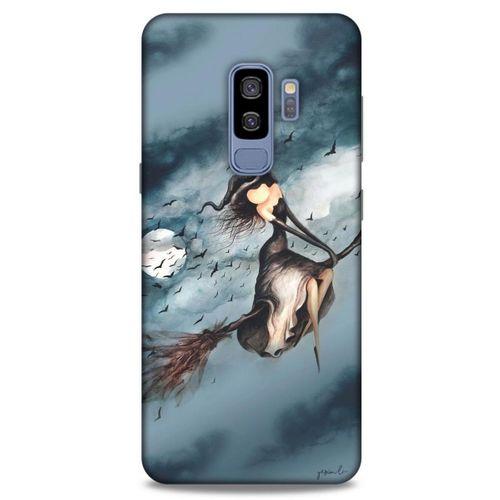 Y.Liva-2021 Özel Seri Cadılı Samsung Galaxy S9 Plus Kılıf Silikon Kapak