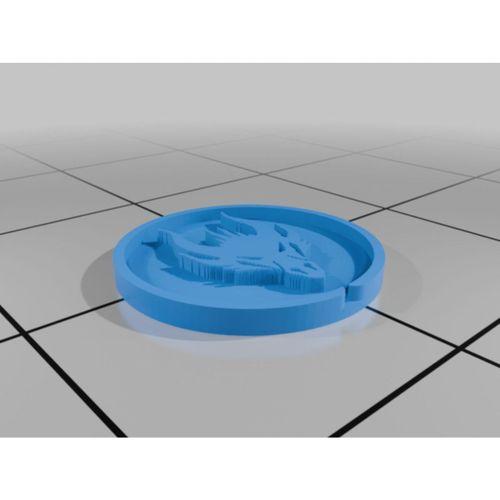 Ejderha Madalya Modeli (Bu ürün Sadece Plastik parçadır - Almadan Önce Soru Sorabilirsiniz)