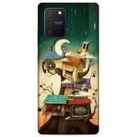 Lopard Samsung Galaxy S10 Lite Uyumlu Kılıf Manipülasyon ☻ (43) Thin Fit Kılıf Baskılı