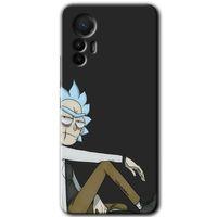 Xiaomi Mi 12 Lite HD Baskılı Kılıf + 9D Tam Ekran Koruyucu - Rick