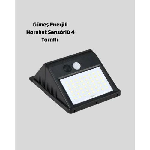 Solar Led Bahçe Aydınlatma – Hareket Sensörlü, Güneş Paneliyle Şarj Olan, Ip65 Dayanıklı
