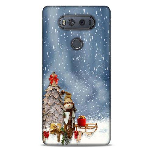 LG K61 Kılıf Snowix (5) Koruma Kabı Gri Beyaz