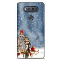 LG K61 Kılıf Snowix (5) Koruma Kabı Gri Beyaz