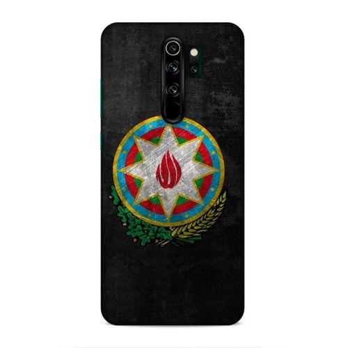 Xiaomi Redmi Note 8 Pro Uyumlu Kılıf Azarbaijan (39) Liquid Crystal Kılıf Amblem