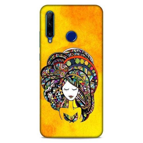 Lopard Huawei Honor 20 Lite Uyumlu Kılıf Sürreal Yüzler ♀ (34) Slim Armor Kılıf Desenli