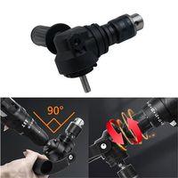 PowerMaster PM-26256 Mandrenli 90 Derece Açılı Universal Matkap Başlık Seti Adaptörü