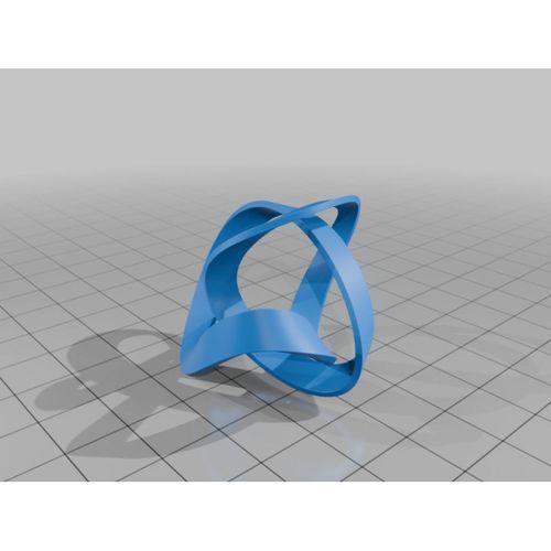 Twisted Ring Art - 6894279