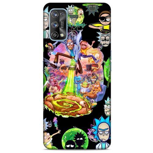 Realme 7 Pro Uyumlu Kılıf Rick And Morty (39) Liquid Crystal Kılıf Shadow Council