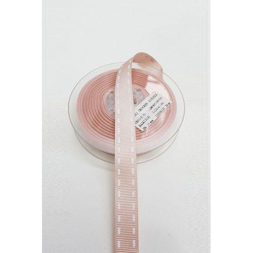 Çay Gül Rengi Grogren Kurdele Bebek Temalı 1,5 cm