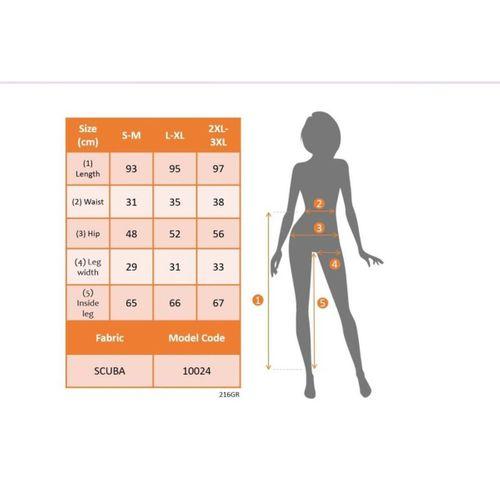 Kadın Yüksel Bel Paça Ağzı Dantelli Dalgıç Pantolon