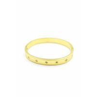 Taşlı Bilezik - Altın