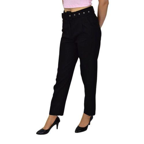 Kadın Büyük Beden Kemerli Pantolon BGL-ST03691