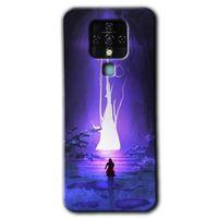 Tecno Camon 16 Kılıf HD Desen Baskılı Arka Kapak - Wanderer Silhouette
