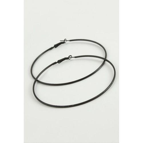 İnce Boru Metal Halka Küpe 8-9-10 cm